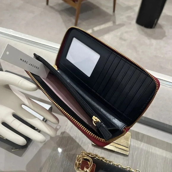 Marc Jacobs GROOVE STANDARD WALLET S103L01PF21 607 savvy red - Picture 7 of 10